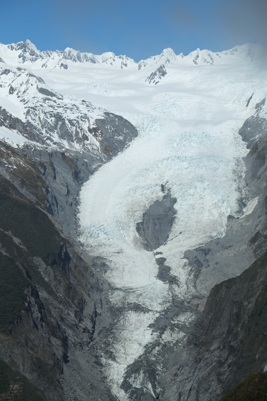 birdview gletscher