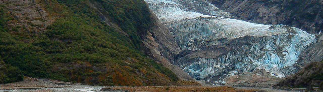 Franz Josef Gletscher Front